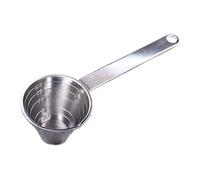 Cuillère à mesurer | SCOOP MANDELA DE CAFÉ LONG | Set de cuillères à mesurer en acier inoxydable | Mini cuillères à café de précision en métal | Outils de cuisson portables pour la cuisson, H