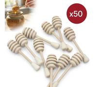 Cuillère à miel en bois 10 cm LOT DE 50 pièces écologique naturelle