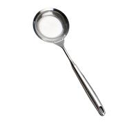 Cuillère à Mousseur à Graisse en Acier Inoxydable Cuisine Professionnelle Passoire Alimentaire à Maille Fine et Casseroles Chaudes Avec Longue Cuillère en Acier Inoxydable