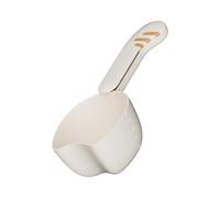 Cuillère À Nourriture Pour Chien - Cuillère À Riz En Forme De | Cuillèree À Mesurer Le Riz En Forme De Chat Avec Clip Pour Sac, Cuillèree À Friandises Pour Animaux De Compagnie, Cuillères À Mes