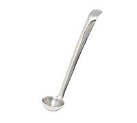 Cuillère à olives en acier inoxydable Cuillère à cerises avec trou de drainage Cuillère à fentes pour confiture Outils de service pour bocaux Cuillère à olives avec trou de drainage Cuillère à fentes