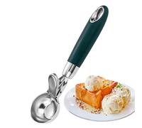 Cuillère à Pâte à Biscuits - Portionneur à Glace Robuste | Acier Inoxydable 304 Robuste Pour Prélever, Mesurer, Servir et Confection de Boules de Fruits et Mousse