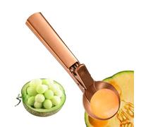 Cuillère À Pâte À Biscuits - Scoop À Boule Pour Pastèque En Acier Inoxydable | Cuillère À Portions - Pour Dessert Buffet Fête Cuisine Maison Pâte Fruit Maïs Soufflé Pastèque