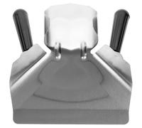 Cuillère à Popcorn en Acier Inoxydable, Outil de Service Argenté | Pelle Pratique pour Snacks et Denrées Sèches, Design Ergonomique, Prise Confortable, Usage Quotidien