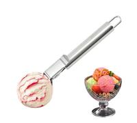 Cuillère à portions, cuillère à cupcakes | Cuillère à vaisselle en acier inoxydable - Cookie & Baller Scoop Disher Scooper avec poignée ergonomique avec gâchette de pouce, outil de cuisine pour la cui