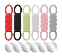 Cuillère à poudre,6 Pièces Antiadhésives Portables - Set De Cuillères Mesure Magnétiques En Silicone | Pour Filles Garçons Parents Maison Crèche Quotidien Matin Nuit Voyage Hôtel Camping