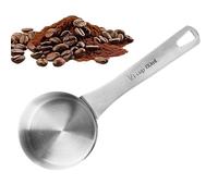 Cuillère à poudre de café - Cuillère à mesurer graduée en acier inoxydable, outil de torréfaction des grains | Accessoire de cuisine précis pour cafetière de cuisine, contrôle du dosage du café