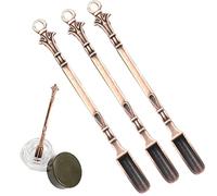 Cuillère À Priser 3 Pièces Cuillère À Poudre Mini Pelle Cuillère À Médicaments Pendentifs Collier pour Bouteille À Renifler Accessoires De Cuisine pour Fumer 80mm