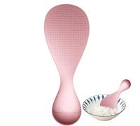 Cuillère à riz antiadhésive - Cuillère de service à riz, petite cuillère à riz à pagaie de riz | Spatule de riz résistante à la chaleur, pelle à riz, pelle à riz debout, cuillère à riz résistante à la