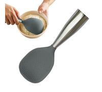 Cuillère à riz | En silicone antiadhésif et spatule ergonomique - Ustensile de cuisine antidérapant pour purée, salade, légumes, soupe