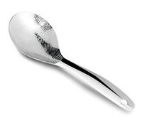 Mali's Cuillère de service à riz 10564 – Inox, grande avec aspérités, 23,5×7,5×2 cm, argent