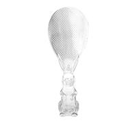 Cuillère à riz, louche transparente en forme de lapin, louche plate antiadhésive pour cuisine, cuisine, pâtisserie, remuer, salade, soupe, buffet