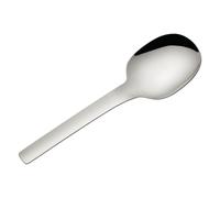 Alessi Tibidabo KL12 - Cuillère Design pour Riz et Légumes, Acier Inoxydable 18/10, Poli, Argent