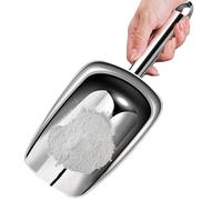 Cuillère à seau - Pratique à glace, Not Easy to Break, Modern, Install, Acier Inoxydable, Multi-Usages, Résistant, Rouille, Passe au Lave-Vaisselle Avec Boucle | Multipurpose Outdoor Indoor