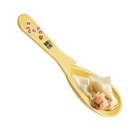 Cuillère À Soupe Asiatique - Cuillère à Soupe Ménagère - Cuillères à de Cuisine avec Design à Crochet Profond - Pour Manger du Riz des Wontons des Nouilles Céréales pour Amis et