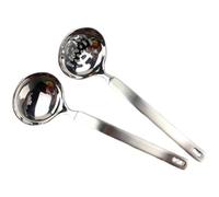 Cuillère à soupe Écumoire Stainless Steel Hotpot Spoon Kitchen Soup Ladle Leakage Set pour la Cuisine
