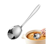 Cuillère à soupe en acier inoxydable, grande cuillère de cuisine, ustensiles multifonctionnels, couverts argentés, passe au lave-vaisselle, cuillère de table pour mariages, fêtes, fêtes, dîners de