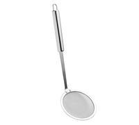 Cuillère à soupe en acier inoxydable pour friture, pâtes, spaghetti, nouilles, huile, écumoire, graisse et mousse (8 cm)