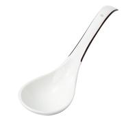 Cuillère à Soupe Louche à soupe en céramique for bouillie de cuisine pour La Cuisine(marron)