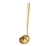 Cuillère à soupe - Louche de 30 x 8,9 cm pour cuisine, outil polyvalent en acier inoxydable avec poignée ergonomique, cuillères de cuisson pour casserole chaude, maison, restaurant, camion de