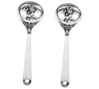 Cuillère à Soupe Perforée en Acier Inoxydable 304, 2 Pièces