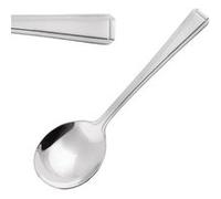 Cuillère à Soupe Ronde 172 mm Harley - x 12 - Olympia - - Inox 172 Gris