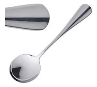 Cuillère à soupe ronde 173 mm Baguette - x 12 - - Acier inoxydable