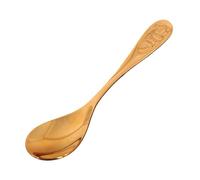 Cuillère à soupe unique en bronze avec motif d'animaux chinois complexes de naissance - Vaisselle pratique et décorative - Cuillère à soupe en bronze