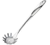 Cuillère à spaghetti en acier inoxydable, manche long de 33 cm, fourchette pâtes, pince nouilles, ustensiles cuisine pour Pâtes