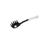 Fackelmann Cuillère à spaghetti 49230 – Polypropylène/Nylon, Blanc/Noir, 31 x 7 x 4 cm
