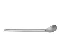 Cuillère à Spork en Titane à Longue Manche, Couverts Compacts Légers Ensemble pour le Camping en Plein Air, la Randonnée, avec un Nettoyage Facile, Idéal pour un Usage Domestique