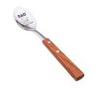 Cuillère à thé « Best Dad » - Cadeau d'anniversaire et de Noël pour papa, départ à la retraite, pour les amateurs de thé, pour homme, papa, « You Will Always Be My Best » - Cuillère à thé - Cadeau