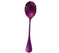 Cuillère à thé en acier inoxydable en forme de coquille cuillère à café violet créatif et utile Dexterous And Professional