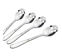 Cuillère à thé en forme de tête de mort en forme de squelette pour café, crème glacée, dessert pour pique-nique, accessoires de cuisine, habile et professionnel