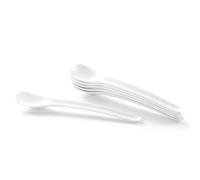 Cuillère à œufs en plastique ABS blanc, lot de 6 - Hendi 441503