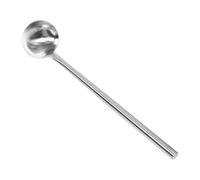 Cuillère à Wok en Acier Inoxydable Extra Longue pour Chefs, la Cuisine | Grosse Cuillère de Service Argentée, Mélange et Retournement Homogènes, Limite les Brûlures, Usage Restaurant