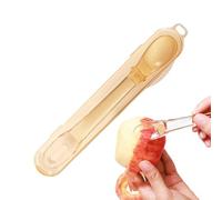 Cuillère Alimentaire Bébés - Outil D'Épluchage À Double Tête - Raclette Alimentaire Enfant - Pour Maison Voyage Pique-Nique Sorties en Famille Garçons et Filles