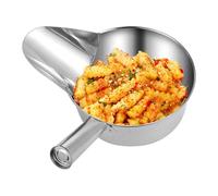 Cuillère alimentaire de cuisine | Cuillère de service alimentaire Pelle en acier inoxydable - Outil ergonomique, Ustensile de cuisine pour servir le sel, le sucre, les bonbons, le maïs soufflé, le riz