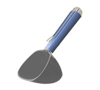Cuillère Alimentaire pour Animaux de Compagnie Cuillère Doseuse Multifonctions pour Croquettes et Aliments Humides Pelle avec Clip Intégré et Graduati, Bleu