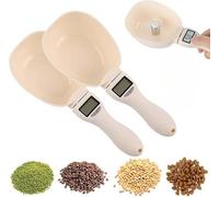 Cuillère Balance,Cuillere Balance Digitale, Pelle à mesurer Alimentaire, Balance numérique pour cuillère à mesurer, Balance pour cuillère à peser 800 g/0,1 g, Haute précision avec écran LCD