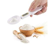 Cuillère Balance Digitale, Haute Précision avec Affichage LCD, Mesure de 0.1G à 500G, Multifonction pour Farine et Épices, pour Cuisine et Pâtisserie