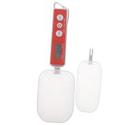 Cuillère Balance Numérique 500g 0,1g Cuisine, Rouge ABS | Cuillère Doseuse Alimentaire, Écran LCD et Boutons, Unités Commutables, pour Café, Épices et Pâtisserie
