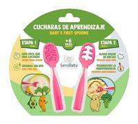 Cuillere Bebe 1er Age - Cuillere Bebe Apprentissage, Cuillère Bébé, Repas Bebe Accessoire, Pre Cuillere Bebe, Cuillere Silicone Bébé, Set de 2 Cuilleres Sans BPA, Facile à saisir et tenir