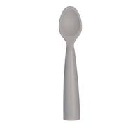 Cuillère bébé en silicone gris TU