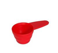 Cuillere Cafe Cuillère doseuse à café 8/10/12 g en plastique de qualité alimentaire avec échelle, ustensiles cuisson, cuillères lait poudre(Red)