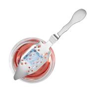 Cuillère cannelée en acier inoxydable - cuillères creuses de bar, filtre à absinthe | en métal de haute qualité à usage alimentaire avec design perforé pour le service de mélange de