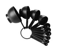 Cuillère compacte - Indicateurs de préparation imbriqués, accessoires de cuillère gradués - Ensemble de cuillère empilable - Kit séparateur de quantité de liquide - Station de pâtisserie de précision