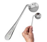 Cuillère coudée en acier inoxydable - Fourchette courbée, aide à l'alimentation ergonomique, vaisselle adaptative | Solution Easy Grip pour adultes handicapés, personnes âgées, récupération d'accident