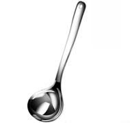 Cuillère Cuisine 304 Long Manche Anti-Chaleur Résistante Cuillère(S) | Acier 304 alimentaire, design profond, pour idéal soupes ragoûts, finition lisse, hygiénique