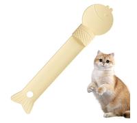 Cuillère D'Alimentation Pour Friandises De Chat,Ustensile Pour Nourriture Humide Pâte À Lécher,Cuillère à Pression pour Alimentation Féline | Pour Voyage Sortie Salon Maison Chatons Races Petites Et G